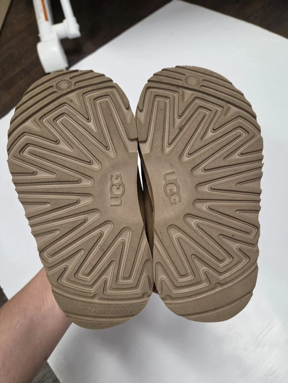 UGG plush shearling